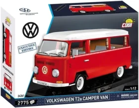 Cobi 24361 Volkswagen T2a Camper Van červená/biela