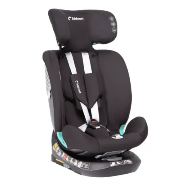 Kidnort Radjur Top Tether čierna / Autosedačka / od 40 do 150 cm (KNFOT000004)