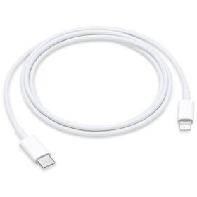 Apple Apple iPad / iPhone / iPod prepojovací kábel [1x USB-C® zástrčka - 1x dokovacia zástrčka Apple Lightning] 1.00 m biela; MM0A3ZM/A