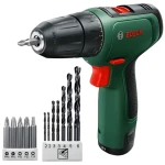 BOSCH EasyDrill 1200 / Aku vŕtací skrutkovač / 12V / 1500 ot-min / 2x aku 1,5 Ah / 30 Nm (06039D3007)
