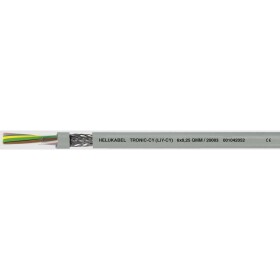 HELU 16033-500 dátový kábel LiYCY 10 x 0.75 mm² sivá 500 m; 16033-500