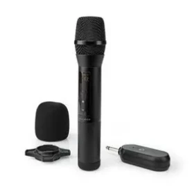 Nedis Bezdrôtový Mikrofón / 20 Kanály / 1 Mikrofón / Kardioid / 70 Hz - 13 kHz / 1000 Ohm / -95 dB (MPWL200BK)