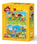 ART PUZZLE 5551 Puzzle Deti sa bavia
