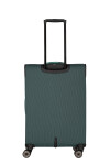 Stredný textilný kufor Travelite Viia 4w M Green