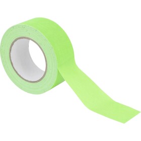Lepiaca páska neónovo zelená (d x š) 2500 cm x 5 cm; 30005472 - Gaffa páska UV aktívna neonovo zelená 50 mm x 25 m