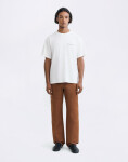 Thinking MU Long Hug Aaron Tee WHITE M