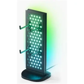 Nanoleaf Pegboard Desk Dock čierna / Stolná lampa / LED / 24W / 1500lm / IP20 (N7602K00-1LB)