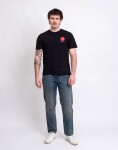 Edwin Japanese Sun TS Black garment washed S
