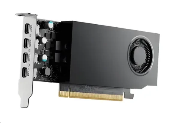 DELL RTX A1000 8GB / Grafická karta / 2304 CUDA jadier / GDDR6 / 128bit / 4X mDP / PCIe 4.0x8 (DELL-M3R8K)