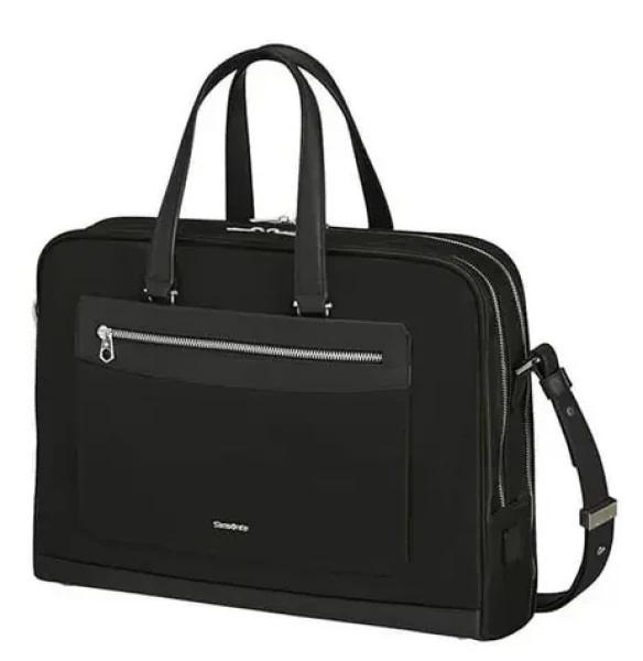 Samsonite Zalia 2.0 BAILHANDLE 2 COMP 15.6 čierna / Dámska kabelka na notebook (KA8*09003)