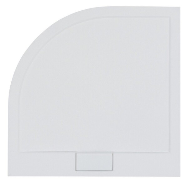 BESCO - Štvrťkruhová sprchová vanička AXIM - Rozmer A - 80, Rozmer B - 80 VANKAXIM80BBR55