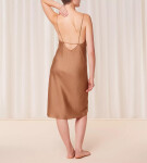 Dámska nočná košeľa Silky Sensuality J NDW 01 X - BROWN - svetlohnedá 6403 - TRIUMPH BROWN 40