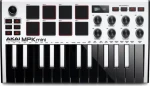 AKAI MPK mini MK3 Ovládacia klávesnica Pad kontrolér MIDI USB čierno-biela (MPKMINI3W)