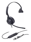 Yealink UH42 Mono Teams USB-C/A / Mono náhlavná súprava / mikrofón / USB-C USB-A (UH42 MONO TEAMS USB-C/A)