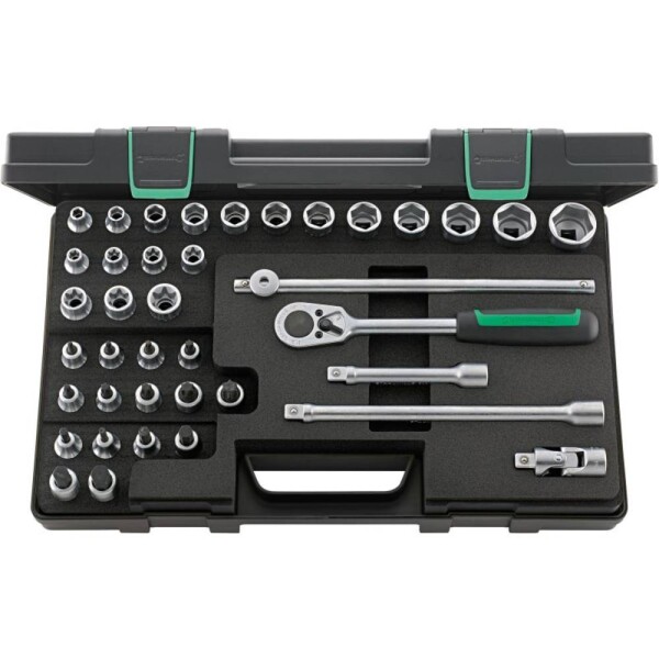 Stahlwille 876TX KN 98811909 súprava nástrčných kľúčov 8 mm, 10 mm, 13 mm, 16 mm, 17 mm, 18 mm, 19 mm, 20 mm, 21 mm, 22 mm 1/2 (12.5 mm); 98811909
