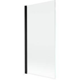 MEXEN - MIST vaňová zástena 90x150 cm 6mm 1-s, čierna, číra 8A9-090-001-70-00