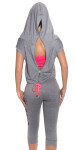 Trendy KouCla Dance chillhoodie zipp in the back