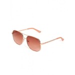 Outlet - GUESS okuliare Rose Gold-Tone Metal Navigator Sunglasses Oranžová