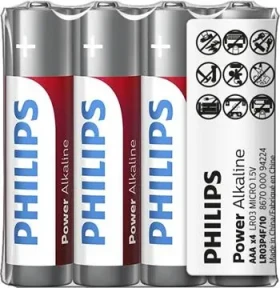 Philips LR03P4F/10 batéria AAA Power Alkaline - 4ks (LR03P4F/10)