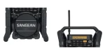 Sangean U-5 DBT (Utility 50) čierna / Stavebné rádio (A500413)