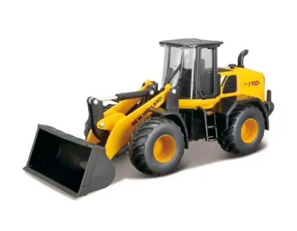 Bburago Construction New Holland W170D - Kolesový nakladač 1:50
