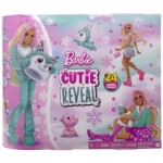 Mattel HJX76 Barbie Cutie Reveal - Adventný kalendár 2023