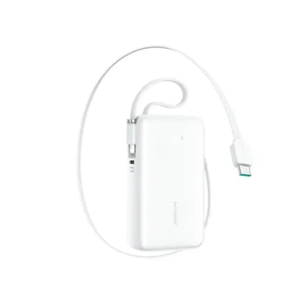 Joyroom JR-PR2L biela / Powerbanka / 10000mAh / 35W / 1x USB-C / 1x USB-C 1x Lightning kábel (6956116762308)