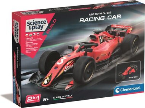 Clementoni SciencePlay Mechanické laboratórium Formula 1, 2v1