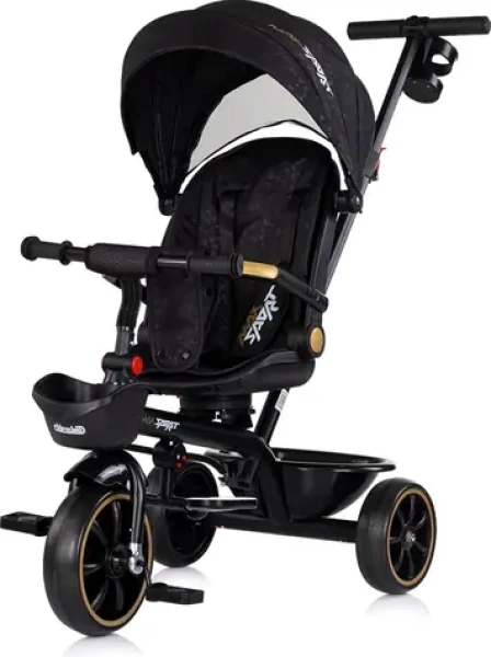 CHIPOLINO Trojkolka so strieškou Max Sport 2v1 Noir