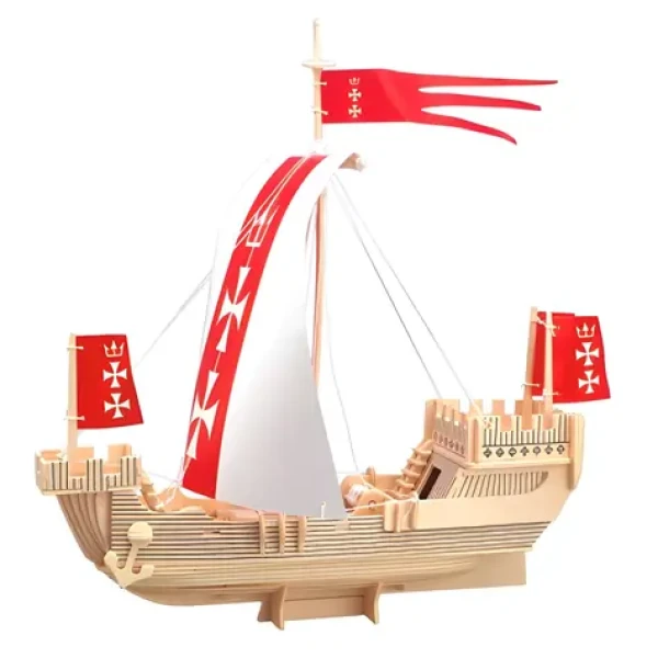 Woodcraft 3D puzzle Loď Koga