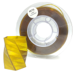 PET-G filament 1,75 mm jantárový transparentný Devil Design 1 kg