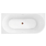 REA - Voľne stojaca akrylátová vaňa SYDNEY BELLANTO ľavá 150cm REA-W0250