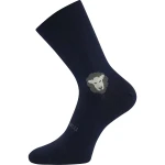 VOXX Ponožky anatomicky tvarované z merino BAREFOOTAN s ionty stříbra TMAVĚ MODRÉ (3 páry) 39-42 124970