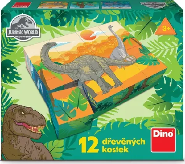 Dino Obrázkové kocky Jurský svet