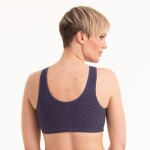 Hazel Chirurgická podprsenka Predné zapínanie 5765X oceľovo šedá - Anita Care 482 steel grey XLC/D