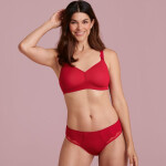 Selma vyššie nohavičky 1336 červená - RosaFaia 265 true red 48