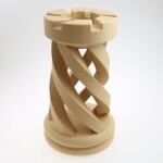 WOOD filament prírodný 1,75 mm Fiberlogy 750 g