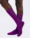 Organic Basics Core Tennis Crew Socks 3-pack Aubergine 39-42