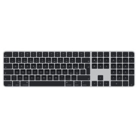 Apple Magic Keyboard s Touch ID a numerickou klávesnicou čierna / bezdrôtová klávesnica / Bluetooth / USB s Lightning / SK (MMMR3CZ/A)