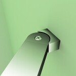 H K - Sprchovací kút MELODY A2 90 cm s dvomi jednokrídlovými dverami s pevnou stenou a vaničkou z liateho mramoru SE-MELODYA290 / ROCKY-90 SQ