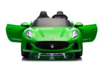 Mamido Mamido Elektrické autíčko Maserati GranTurismo Folgore 24V | 800W | 60 kg zelené