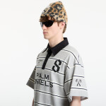 Tričko Palm Angels Palm Sport Stripes Polo S/S UNISEX Navy Blue/ White XL