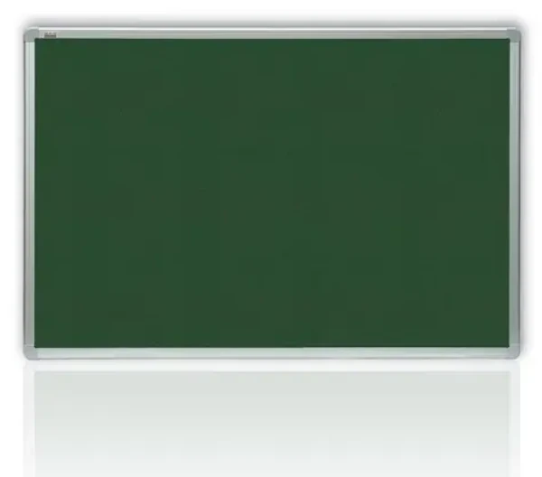 2x3 Filcová tabuľa zelená 90x60 cm / Tabuľa / Hliníkový rám / Textilný povrch