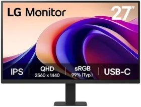 27" LG 27U631A-B.AEUQ čierna / IPS / 2560x1440 / 16:9 / 1000:1 / 250cd-m2 / 5ms / HDMI (27U631A-B.AEUQ)