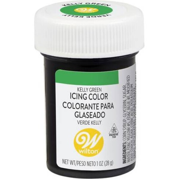 Gélová farba – tmavozelená, 28 g - Wilton - Wilton