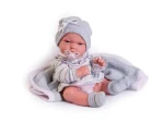 Antonio Juan 60029 TONETA - realistická bábika bábätko s celovinylovým telom - 33 cm