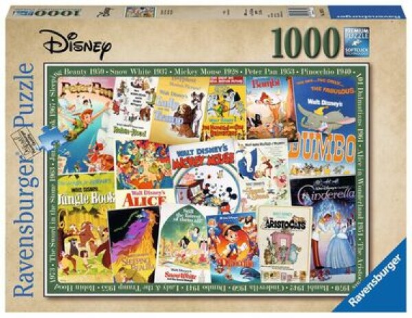 Ravensburger Disney Vintage plagáty