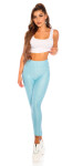 Trendy High-Waist Leggings grey S/M