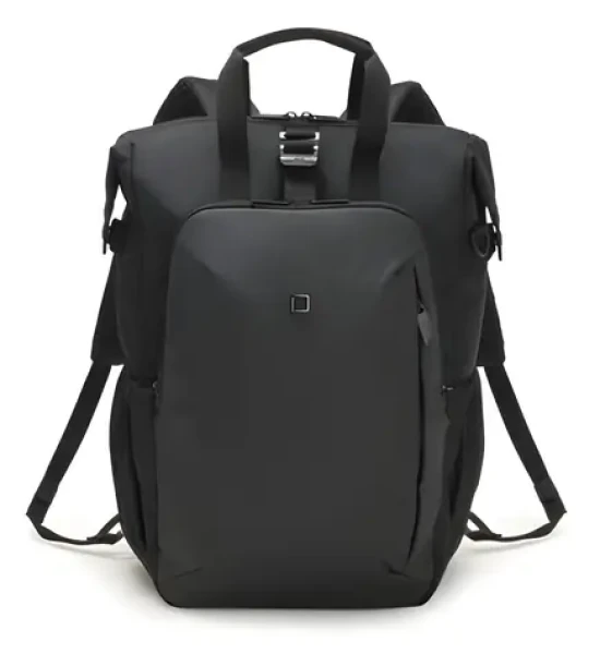 Dicota Eco Backpack Dual GO 13-15,6" čierna / Batoh pre notebook / do 15,6" / polyester, recyklovaný PET (D31862-RPET)