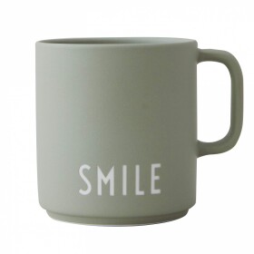 DESIGN LETTERS Porcelánový hrnček s uškom Smile 300 ml